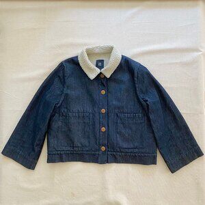 Ilana Kohn Sherpa Fleece Tabby Mabel Crop Jacket